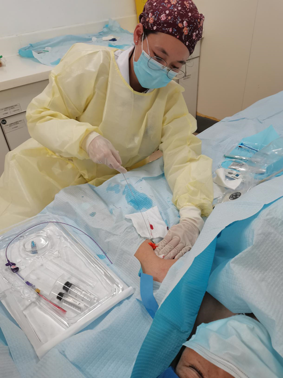 (穿刺针在超声引导下进入血管,避免了盲穿的不确定性)【picc置管流程